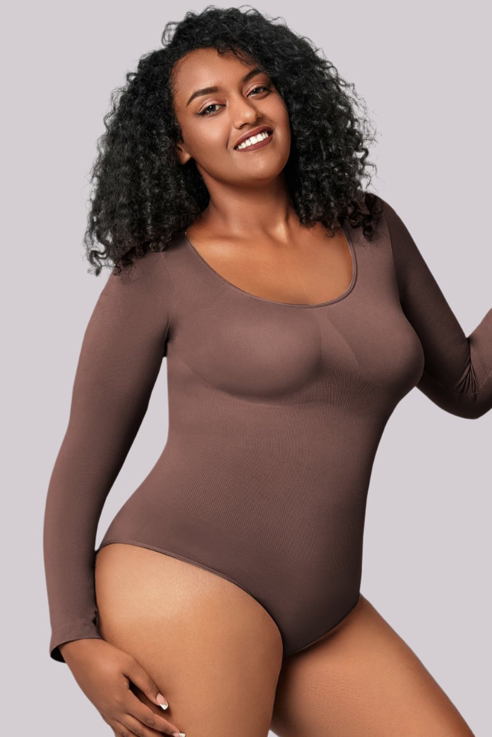 Confaty Amber – Premium Long-Sleeve Bodysuit