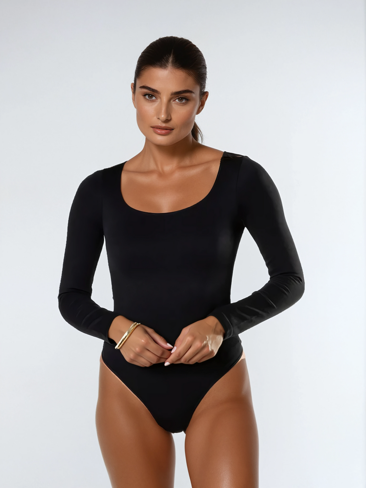 Confaty Sophia – Elegant Long-Sleeve Bodysuit