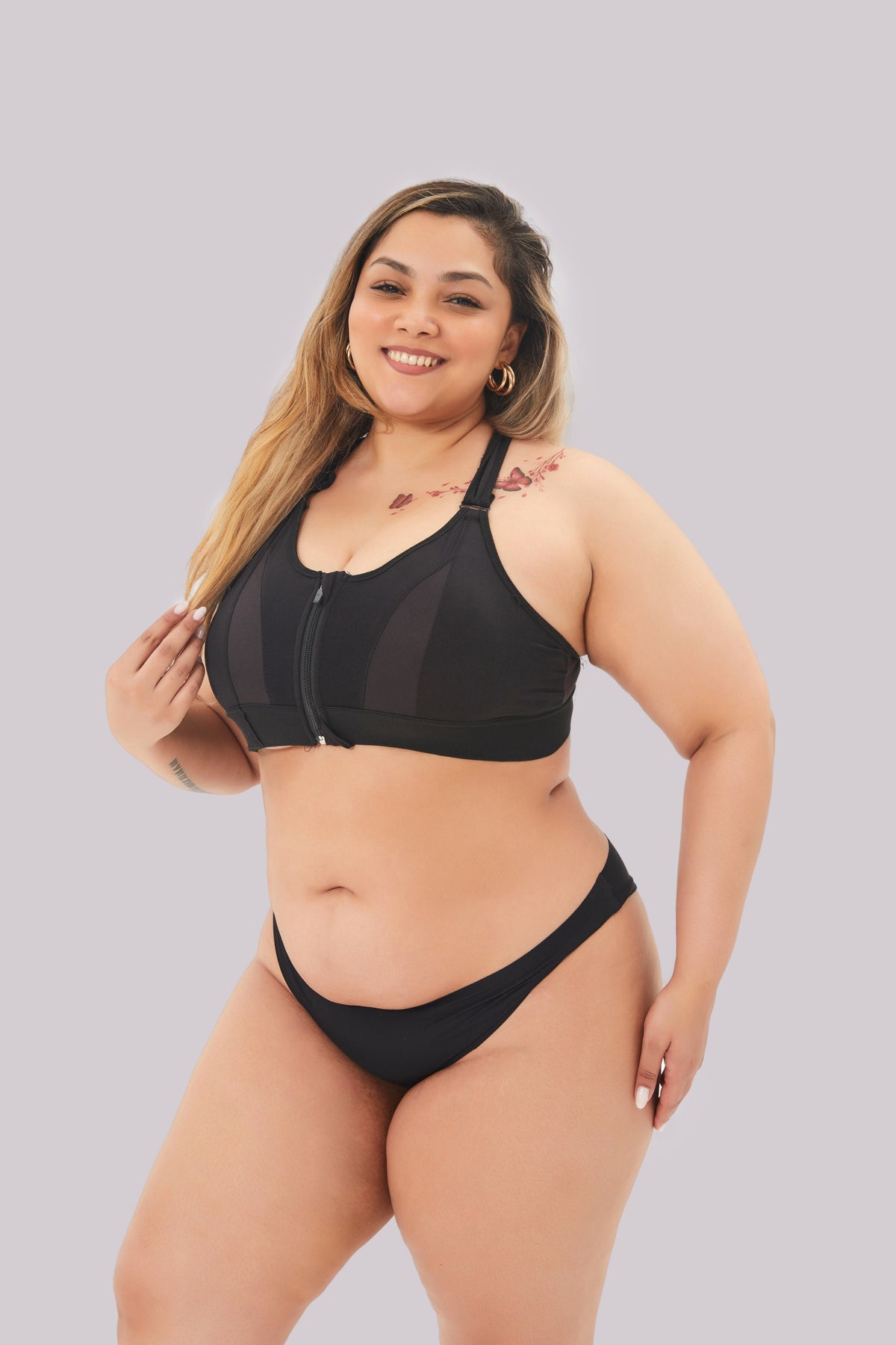 Confaty Workout – Shock-Absorbing Push-Up Sports Bra