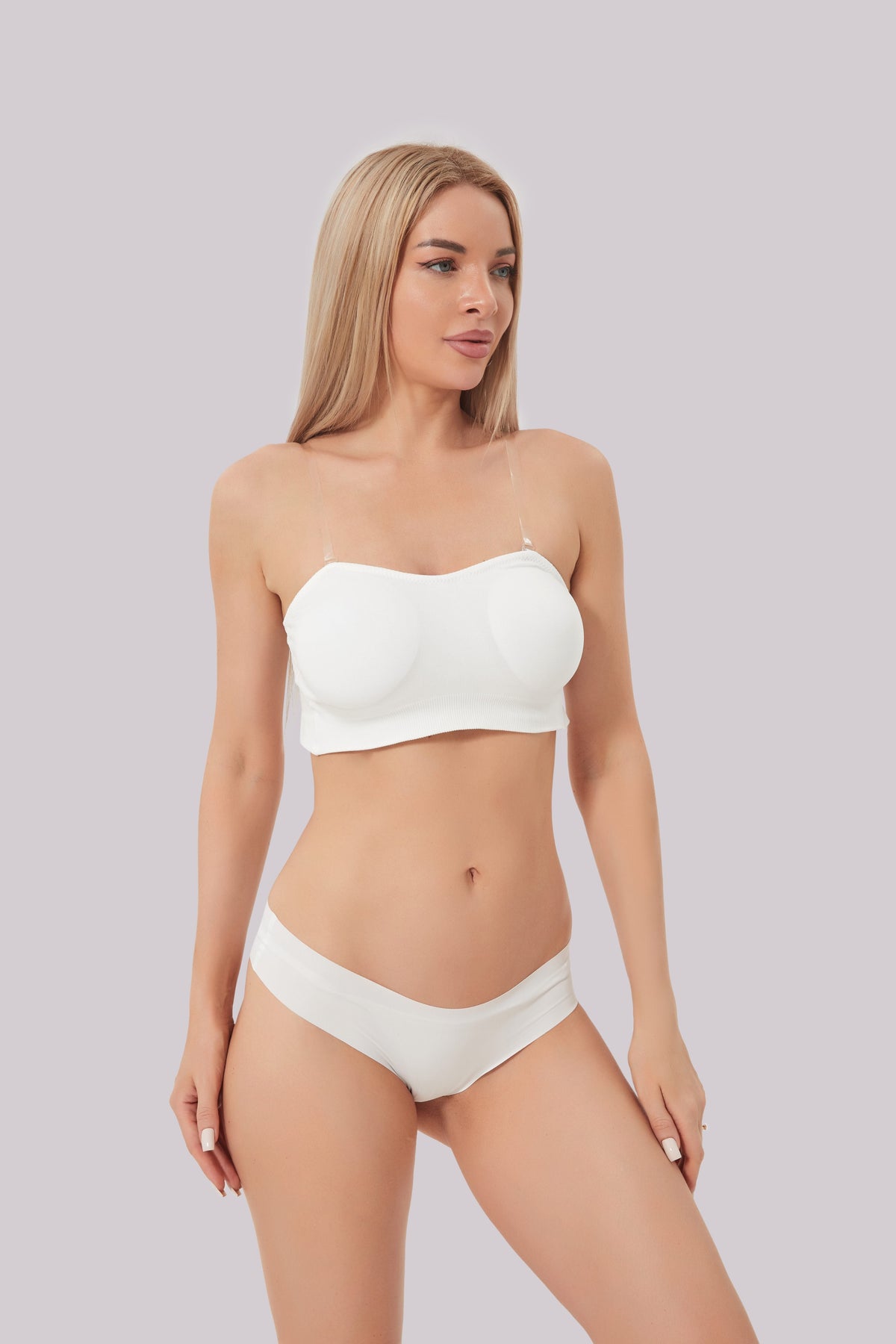 Confaty™ Celeste – Strapless Bandeau Bra