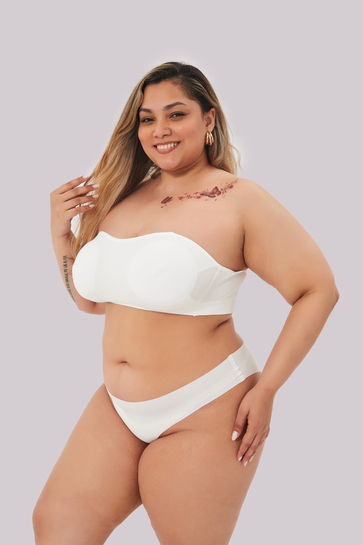 Confaty™ Celeste – Strapless Bandeau Bra