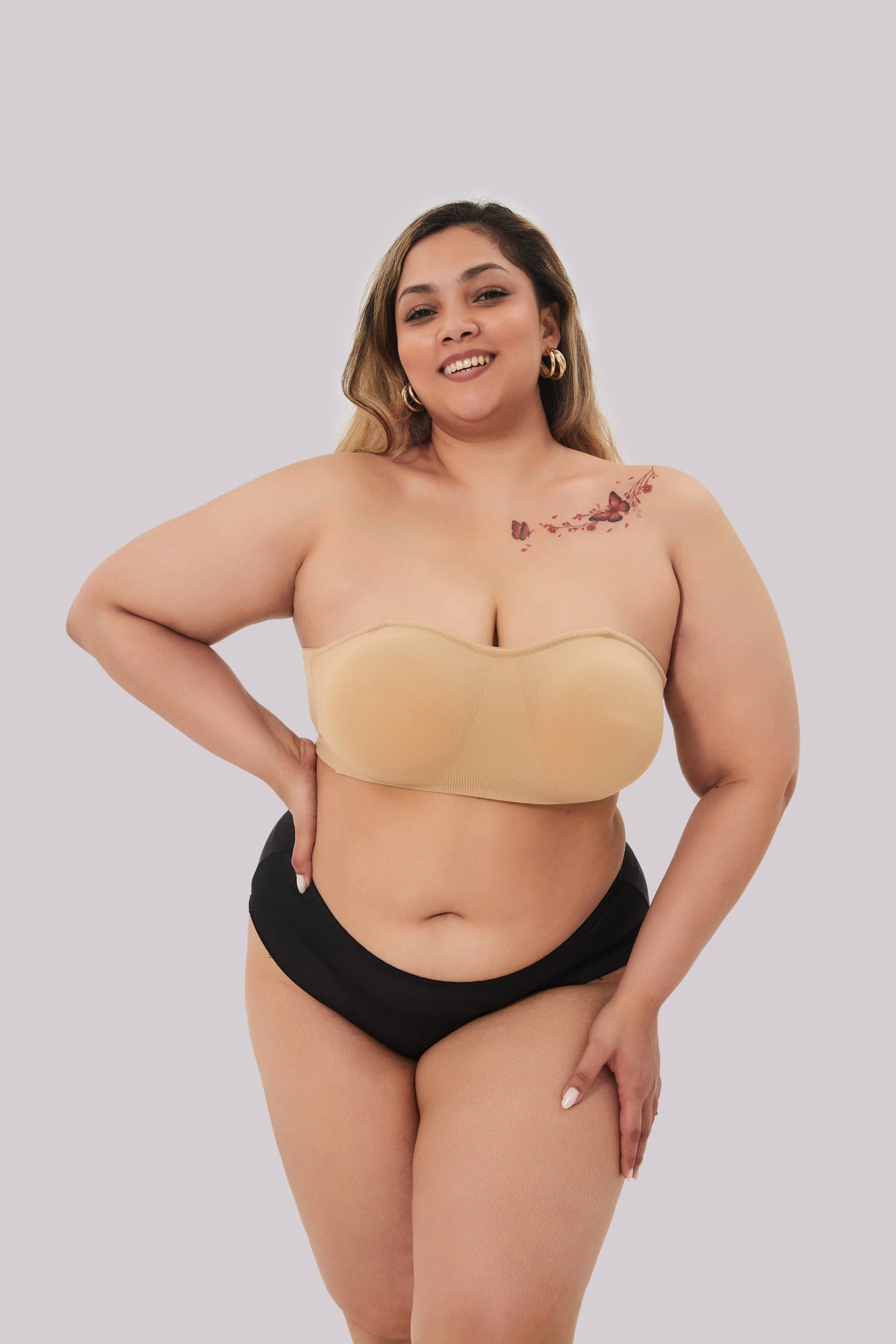 Confaty™ Celeste – Strapless Bandeau Bra