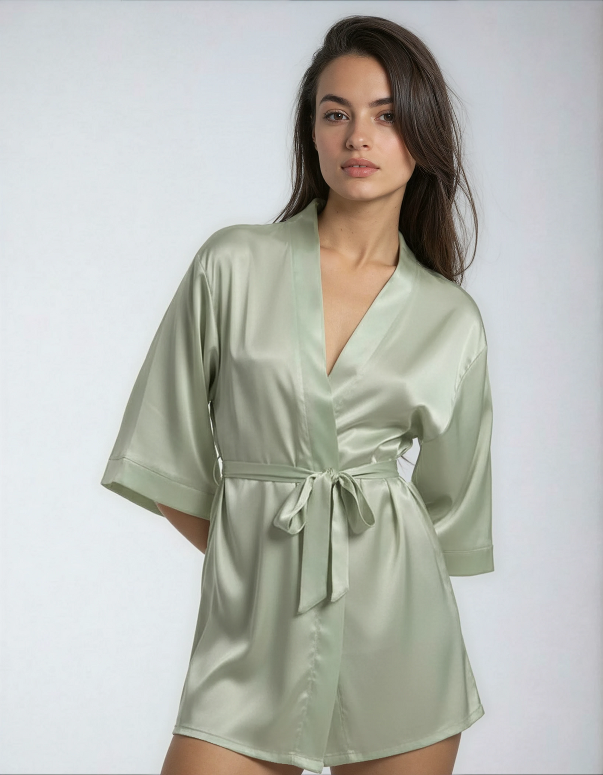Confaty – Luxury Satin Kimono