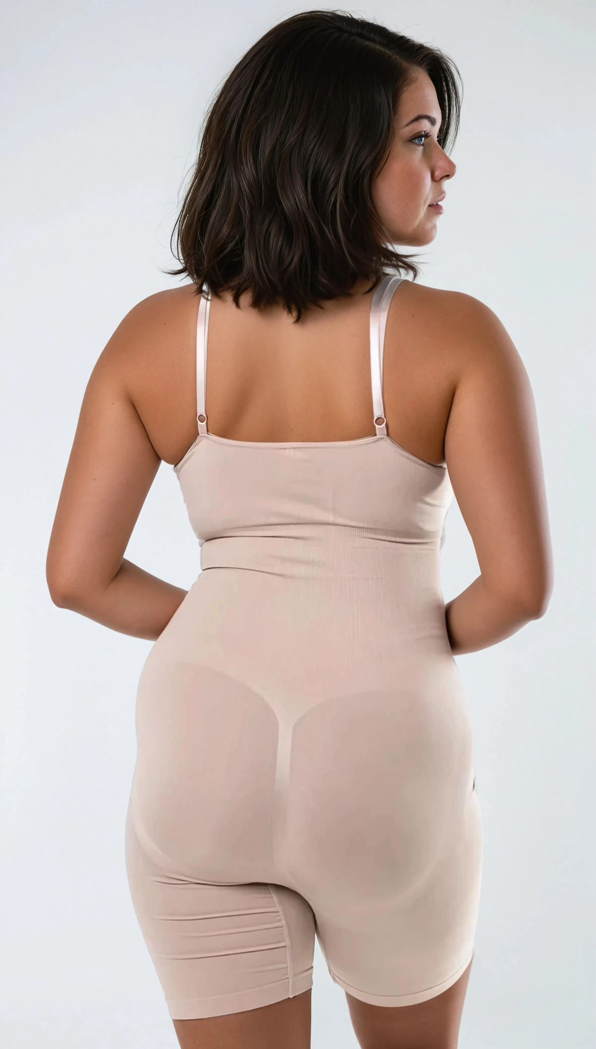 Confaty Kelly – Shaping Body Short with Spaghetti Straps