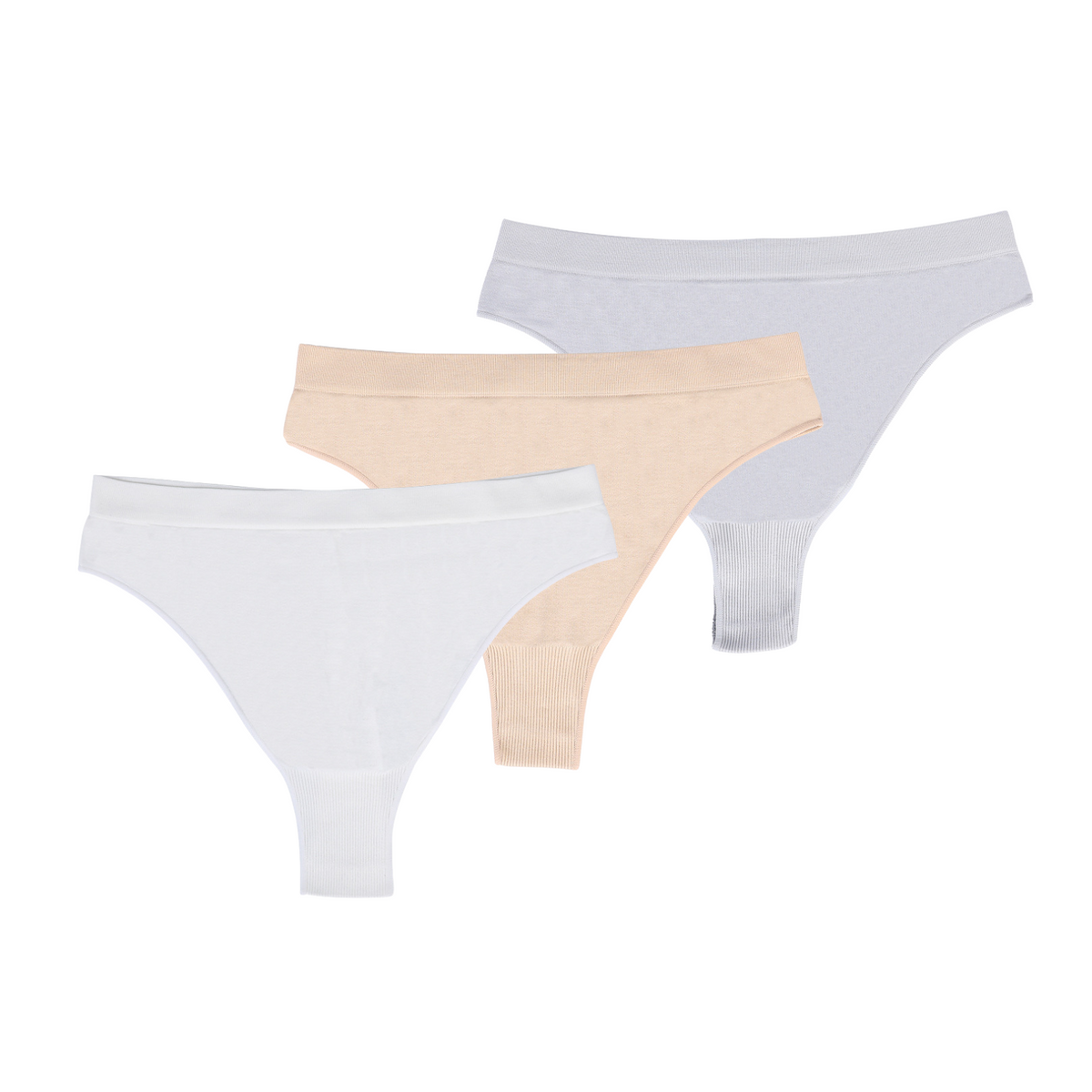 Confaty Seamless Women's Thongs (3-Pack)