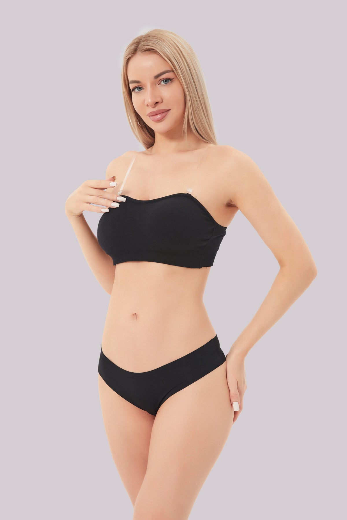 Confaty™ Celeste – Strapless Bandeau Bra