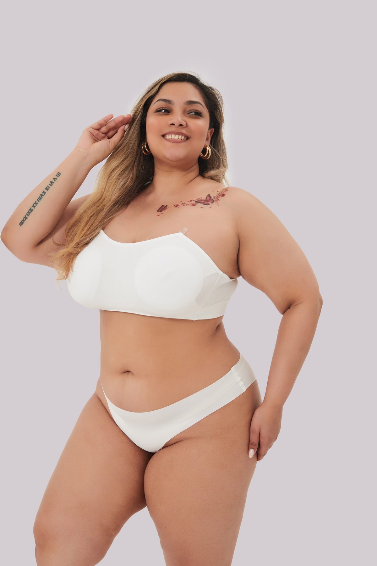 Confaty™ Celeste – Strapless Bandeau Bra
