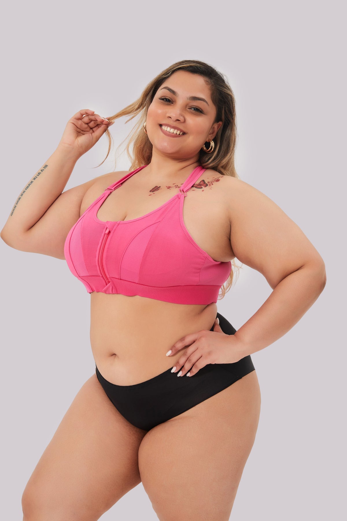 Confaty Workout – Shock-Absorbing Push-Up Sports Bra